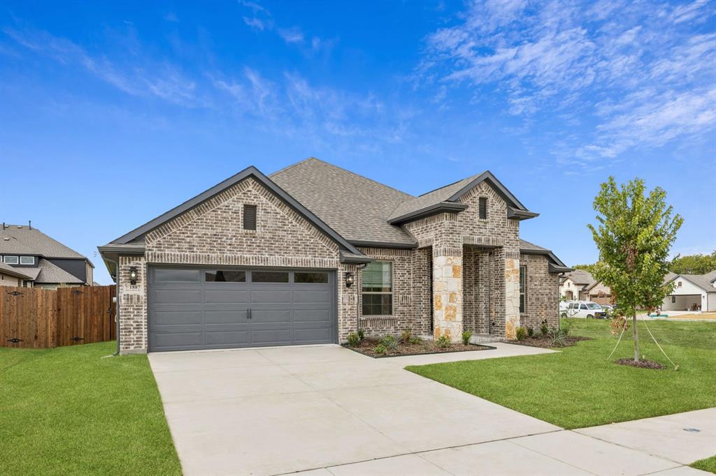 MLS# 21299585 - Built by Chesmar Homes - Aug 2026 completion! ~ Discover this impressive Princeton home. Included features: a welcoming porch; a tranquil study; an expansive kitchen showcasing a large island and a walk-in pantry; an adjacent dining nook; a relaxing family room with a vaulted ceiling and a 60 fireplace; a game room; a sophisticated primary suite boasting a private bath with double vanities, a soaking tub, a walk-in shower, and a roomy walk-in closet; a centrally located utility room; three secondary bedrooms with walk-in closets; two shared bathrooms; and a relaxing patio with a sliding glass door. Learn more today!