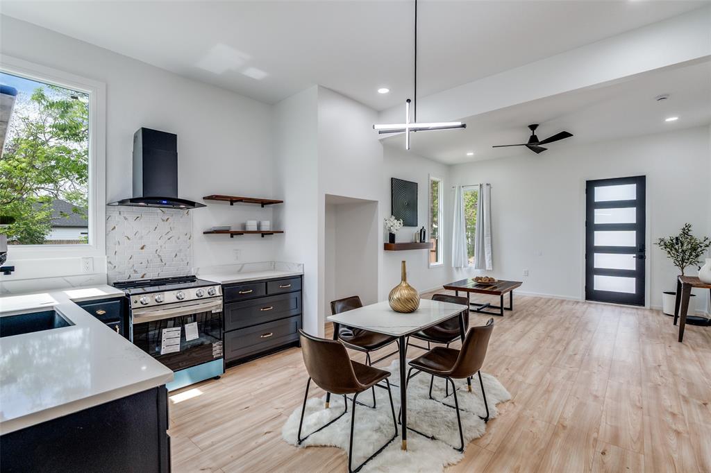GRANT ELIGIBLE! Up to $15k Incentives through Wells Fargo Home Mortgage! Stunning total renovation! Experience affordable modern luxury in this completely reconstructed 4-bedroom, 2.5-bathroom home, which offers the perfect balance of new construction within the rapidly revitalizing South Dallas enclave of Fair Park. Soaring 11-foot ceilings and expansive picture windows bathe the open-concept floor plan in natural light. The kitchen includes a refrigerator opening measuring 42 inches wide by 74 inches high, accommodating a wide range of standard and larger refrigerator models. Every inch is brand new: from the foundation, framing, and roof to the energy-efficient HVAC, ductwork, plumbing, and electrical systems. The exterior is anchored by a fresh cedar privacy fence, creating an intimate backyard retreat. A rare, turn-key opportunity to enjoy new build quality at an incredible value. Eligible buyers may qualify for the Wells Fargo Homebuyer Access grant, plus additional closing cost credits.