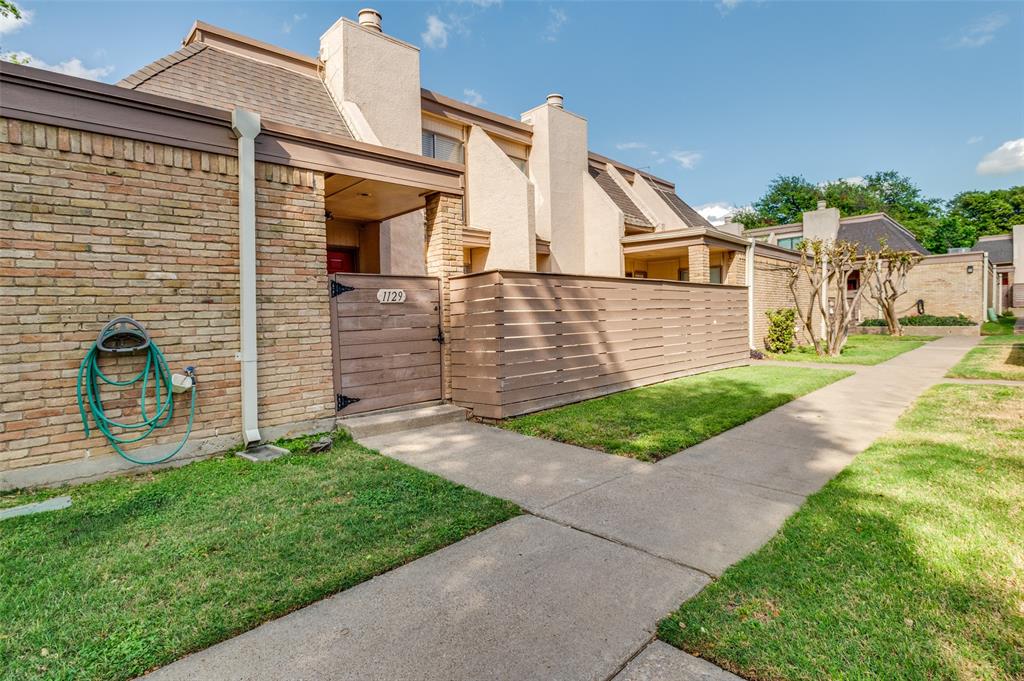 Invest or live in style in this 2 bedroom 2 bathroom condo in the perfect location just off Webb Chappel and Walnut Hill. This 2 story home has a small fenced in patio area, community pool, recently installed granite countertops, luxury vinyl flooring, fresh paint, and Nest thermostat. Beautiful kitchen backsplash and newly installed garbage disposal, Samsung refrigerator, Frigidaire dishwasher, and Whirlpool Stove & Oven. This is a great community imn a very convenient location with close proximity to shopping, dining, and nightlight and easy access to I-635, I-35, and the Dallas North Tollway.