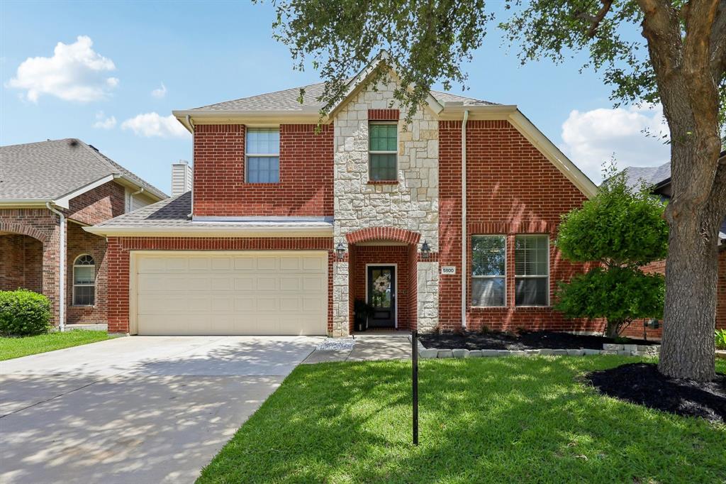 Highly functional Five bedroom, Three full bath home in the desirable Saddle Club community of McKinney, zoned to top-rated Allen ISD (Lindsey Elementary). This property features excellent curb appeal with fresh landscaping and key structural updates, including energy-efficient windows, an updated HVAC, and a newer roof.
The main floor offers an ideal layout for multigenerational living, a guest suite, or a quiet home office setup. The primary suite is located downstairs and features a spa-like bathroom with a soaking tub and separate shower. A second bedroom and adjacent full bathroom are also on the first floor, positioned near a versatile space that can function as a 3rd downstairs bedroom, play room, walk-in pantry, dry prep kitchen, or home gym.
Upstairs holds two additional bedrooms, a full bath, and a large game room. The walk-in, floored attic provides extensive storage or the potential to convert into a Media Room or Sixth bedroom!
The low-maintenance backyard features a covered patio perfect for outdoor grilling. Residents are within walking distance to Lindsey Elementary, the community park, and the neighborhood pool. Move-in ready with new flooring and modern fixtures throughout. Schedule your tour today.