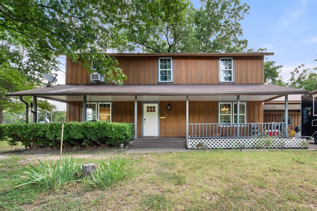 Spacious 2-story home offering 2,440 square feet of living space in the heart of Kerens, TX. This 3-bedroom, 3-bathroom property sits on a 0.258-acre lot and features a large covered front porch, perfect for relaxing and enjoying the outdoors. Inside, you’ll find generously sized living areas, a functional floor plan, and ample space for family and guests. Conveniently located near local schools, shopping, and dining, this property offers small-town living with everyday convenience. Whether you’re looking for a primary residence or an investment opportunity, this home has plenty of potential.