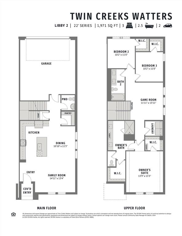 Twin Creeks Watters Townhomes - Residential