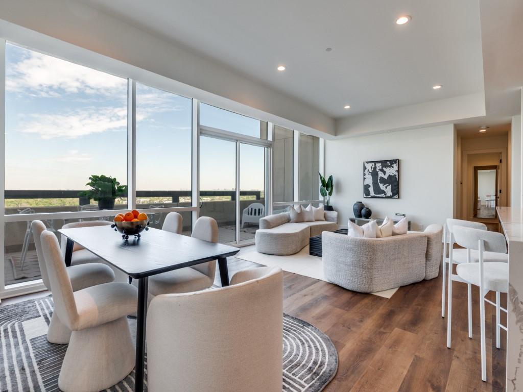 Experience elevated urban living in the heart of Dallas with quick access to I-35, US-75, and the Dallas North Tollway. This high-rise residence offers breathtaking panoramic views of the Dallas skyline and beyond, creating a stunning backdrop both day and night.
The kitchen has been recently updated and enhanced with a dining pantry and wine bar, ideal for both everyday living and entertaining. Additional updates include flooring, lighting, and fresh paint throughout, giving the home a clean, modern feel.
Enjoy a true lock-and-leave lifestyle just moments from Uptown, the Katy Trail, The Quadrangle, and premier destinations like the Crescent, offering access to dining, pool, and social club. 
Move-in ready and perfectly positioned, this home combines convenience, style, and incredible views in one exceptional opportunity. Building has work out facility, conference room, concierge,  and 2 guest suites for when you have visitors!