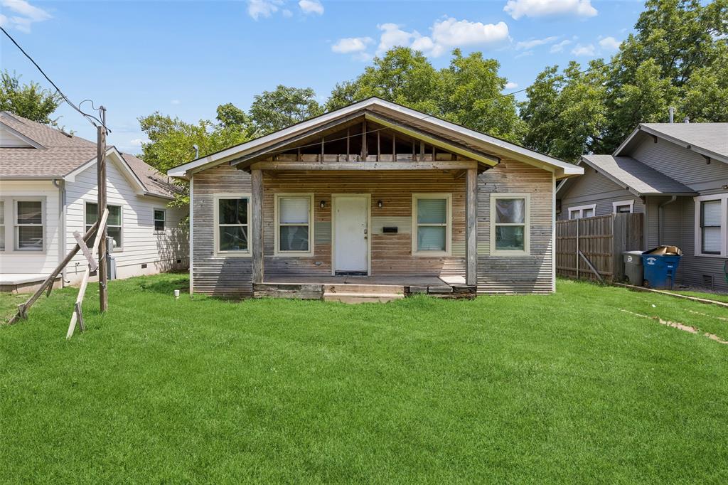 This partially completed renovation presents an exceptional opportunity to add your personal finishing touches to a home that was taken down to the studs and extensively rebuilt in 2017. Offering 1,248 square feet of living space, the thoughtfully designed floor plan features 3 bedrooms and 3 full bathrooms, one for each of the bedrooms.

Real hardwood flooring is already installed, and much of the major renovation work has been completed, leaving primarily cosmetic finishes for the next owner. According to the seller, the property successfully passed HVAC, mechanical, plumbing, and electrical inspections following the 2017 renovation. Documentation and inspection dates are available upon request and may also be verified through the City of Dallas.
The home features high ceilings and a functional layout designed for comfortable, contemporary living. Conveniently located just minutes from Downtown Dallas and Fair Park, the property offers easy access to major highways, employment centers, shopping, dining, and entertainment options.

Several neighboring homes have undergone renovations in recent years, contributing to the continued revitalization and growth of the area. Bring your vision and complete the final details to transform this property into your ideal home or investment opportunity