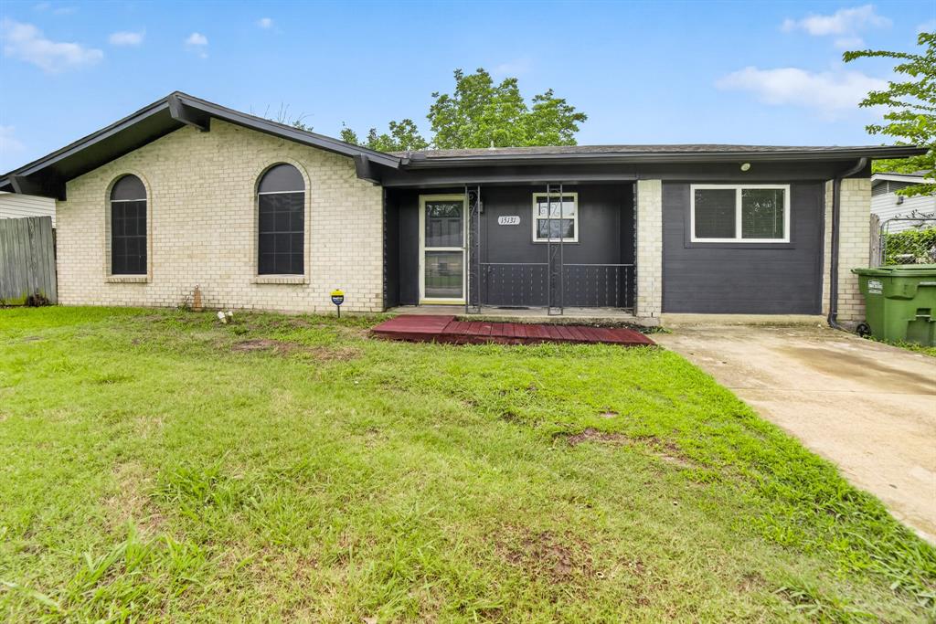 Charming update 4 Bedroom, 1.5 bathroom single story brick home located in established Spring Oaks Neighborhood.
A spacious living area, and an inviting layout with a woodburning and Natural Stone fireplace.
Generous and private backyard. No HOA.
Convenient access to major highways and local schools, and dining. 
Lot is massive at 7,802 square feet!
Easy commutes with quick access to I-635. 
Nearby a newer neighborhood park features a walking trail, a storybook walk, basketball courts, and a scenic pond. It also includes an active community splash pad with spray features to cool off during the summer.