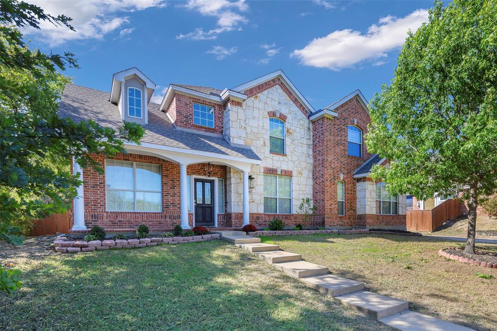 Beautifully remodeled home in the heart of DeSoto! This spacious 4-bedroom, 2.5-bath residence offers the perfect blend of modern updates, comfort, and style. The open floor plan features all-new flooring, fresh neutral paint, updated lighting, and elegant finishes that create a warm, inviting atmosphere. The large living and dining areas flow effortlessly into a completely renovated kitchen showcasing quartz countertops, stainless-steel appliances, custom cabinetry, and a large island ideal for casual dining and entertaining. The primary suite provides a serene retreat with a spa-inspired bath, dual vanities, an oversized walk-in shower, and a beautifully designed custom closet. Secondary bedrooms are spacious and versatile for guests, a home office, or play space. Situated on a quiet cul-de-sac near the greenbelt with easy access to the community playground and pool, this move-in-ready home offers convenience to parks, schools, shopping, and major highways.