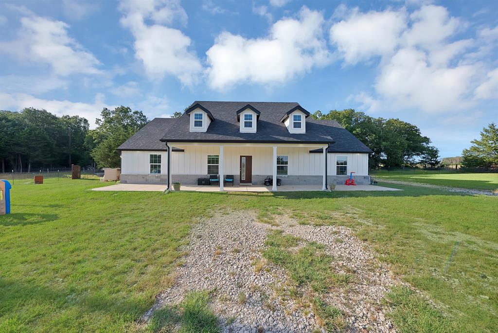 Looking for a spacious place to call home? Well look no further! This beautiful 5 bedroom house has plenty of space to grow into.. tastefully placed on 5 acres of land, there is so much to see and love about this property- whether it be the open concept of the interior or the nature of the exterior. This home qualifies for AG exemption! Call me for more information on this gem today.