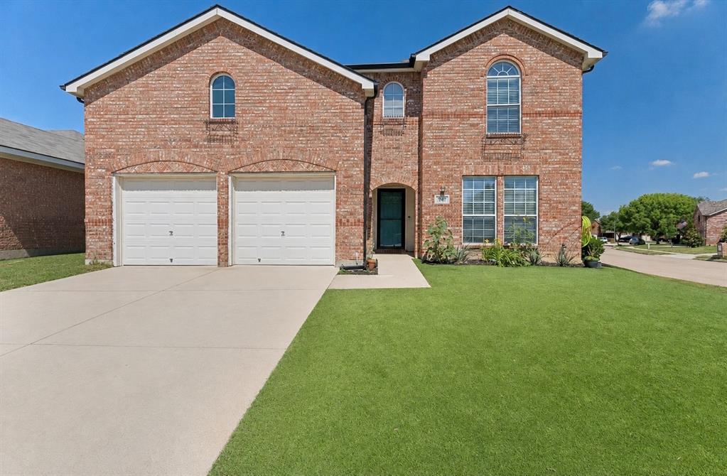 Completely transformed and thoughtfully updated, this stunning Roanoke home combines timeless style, modern functionality, and exceptional pride of ownership in one of the area’s most convenient locations. From the moment you arrive, the beautifully maintained exterior and low-maintenance turf create an inviting first impression throughout the home. Inside, soaring ceilings, oversized windows, and expansive living spaces provide a bright, airy feel designed for everyday living and entertaining. The open-concept floorplan offers flexible living areas, a spacious private office, oversized secondary bedrooms, and an upstairs game room perfect for a media room, playroom, home office, or additional lounge space. At the center of the home is a beautifully remodeled kitchen featuring quartz countertops, custom cabinetry, designer lighting, stainless steel appliances, subway tile backsplash, farmhouse sink, oversized island seating, and luxury vinyl flooring throughout the main level. The private primary retreat offers vaulted ceilings, and a spa-inspired ensuite bath complete with updated dual vanities, modern fixtures, soaking tub, and separate shower. Secondary bathrooms have also been tastefully renovated with updated vanities, countertops, toilets, and fixtures.
Step outside to enjoy the covered patio and spacious backyard designed for relaxation and play. The recently added turf provides beautiful curb appeal and easy, low-maintenance outdoor living year-round. Extensive improvements include: 2019 New HVAC, interior paint, and carpet, 2020 New fence and multiple new windows, 2021 New roof, 2022 Fully remodeled kitchen and bathrooms, luxury vinyl flooring, cabinetry, vanities, countertops, toilets, and appliances, 2023 New water heater, 2024 Turf installation for low exterior maintenance. Perfectly positioned within walking distance to schools, parks, and neighborhood amenities, this home offers an incredible blend of location, lifestyle, and turnkey living.
