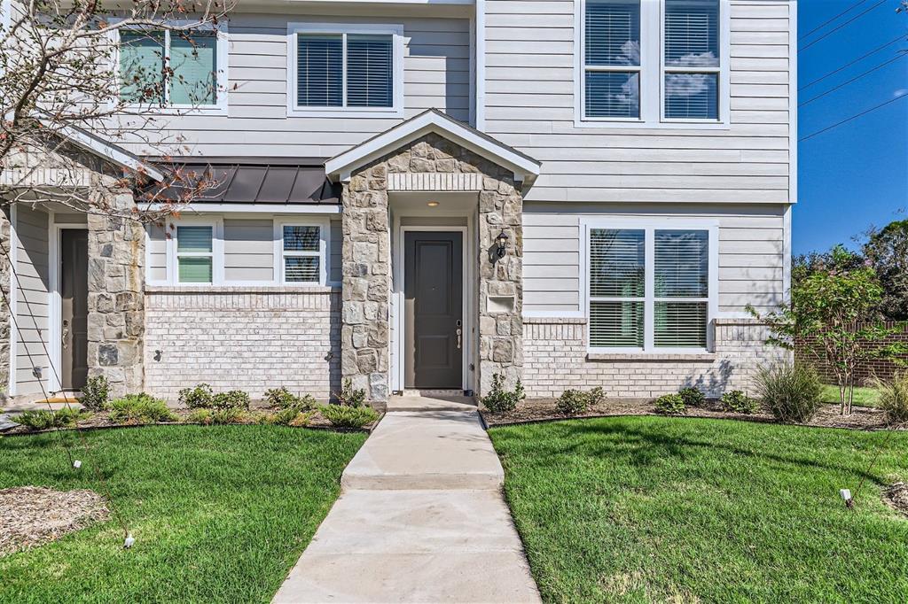 INVESTORS - this is the perfect opportunity to add to your portfolio with immediate rental income! This spacious 4 bed, 2.5 bath townhome is tenant occupied with $2,525 monthly rent. The current tenant's lease ends 01-31-2025. This Mesquite floorplan includes a rear 2-car garage plus stone countertops and European soft close cabinets throughout. The kitchen features a spacious pantry, ample cabinet space, & a breakfast bar that seamlessly opens to the living room area - great for entertaining! Upstairs you'll find each bedroom including a large, private master suite with a walk-in shower, his & her sinks, and walk-in closet. Draw tenants in with great dining, shopping, and entertainment options just minutes away from their new home.