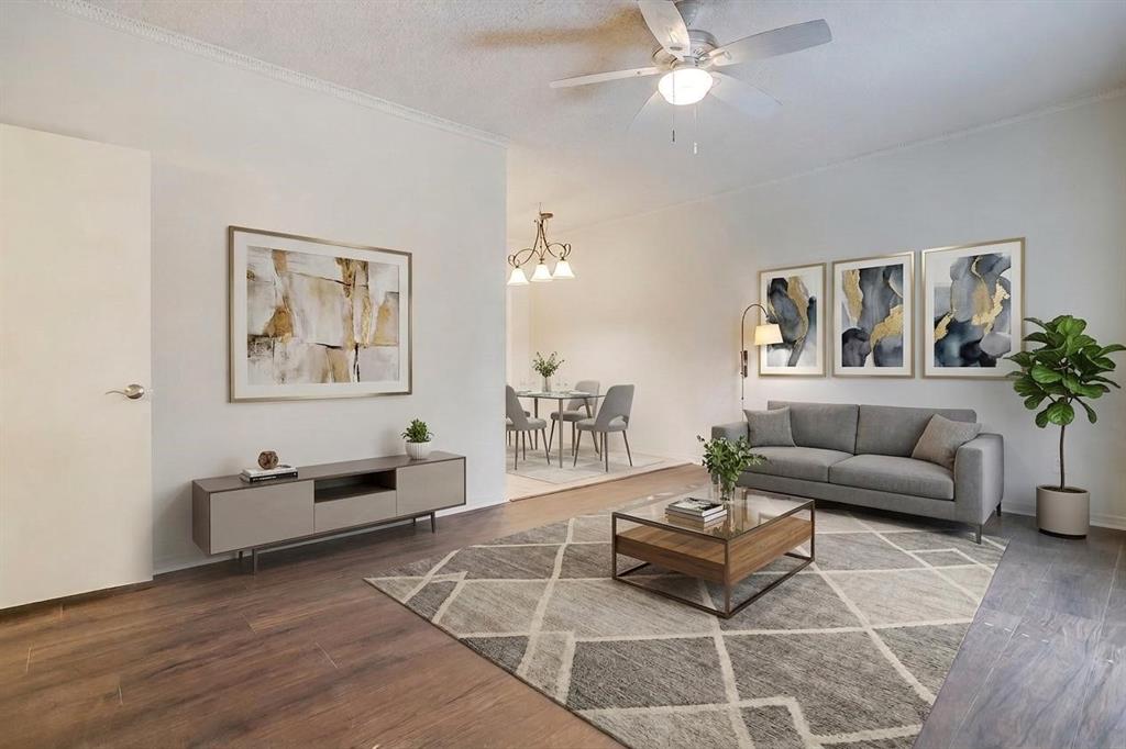 Step into simple, effortless living in the heart of Fort Worth. This light-filled one-bedroom condo in Royale Orleans North is designed for easy living.  From the thoughtful layout with a dedicated dining area to the inviting living space overlooking the sparkling pool. Whether you're starting your day with coffee by the window or winding down after work, this home offers a sense of calm and comfort that just feels right. Everything you need, thoughtfully updated and ready for you. New flooring and a beautifully refreshed kitchen create a clean, move-in ready space. The oversized bedroom offers a private retreat, complete with a vanity area. Utilities included in HOA fees. Community laundry. Just moments from TCU, Tanglewood Elementary, Overton Park, and the Trinity River Trails, this location connects you to Fort Worth’s best outdoor spaces and amenities. Second-floor living provides added privacy, with quick access to the community pool.
