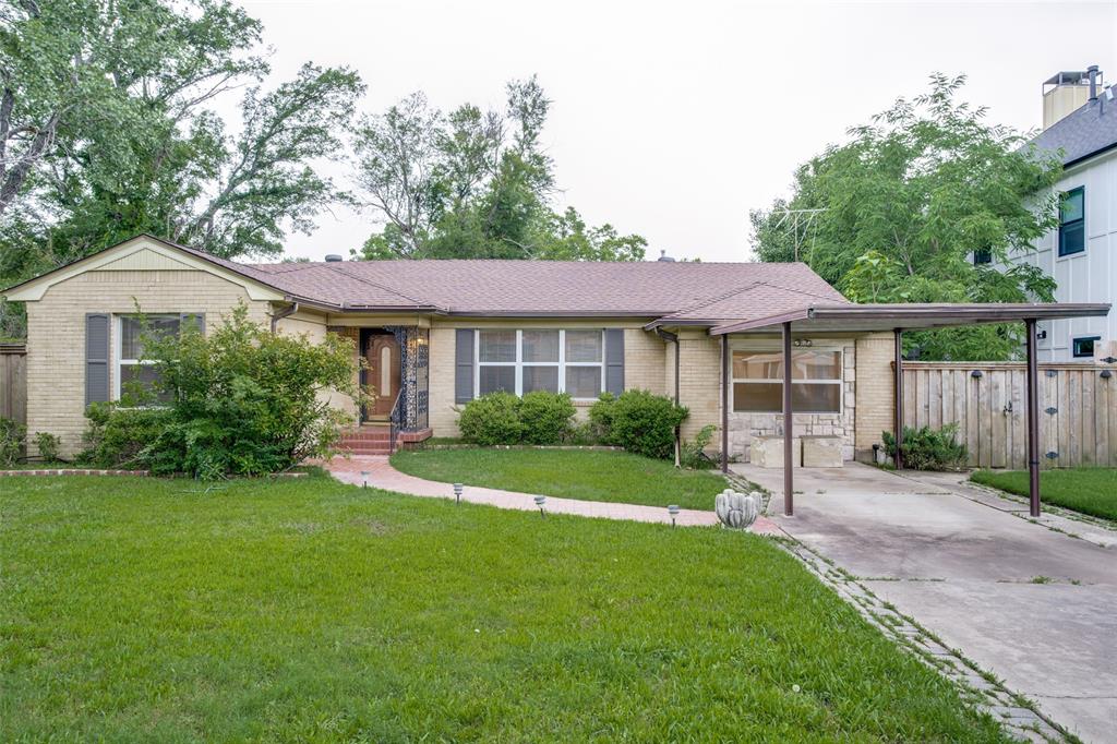 Midway Hollow UPDATED GEM! Tons of natural light with an open floor plan and NO CARPET.  Bedrooms are split with the washer, dryer and fridge provided.  Two of the bedrooms have an ensuite private bathroom with a walk in shower.  The hall bathroom services the 3rd bedroom with a tub & shower combination.  Located close to private schools like Saint Monica, Episcopal School of Dallas, St. Marks, and Hockaday. Easy access to DFW & Love Field Airports, Dallas North Tollway, 635-LBJ Freeway, Restaurants, Northpark Mall, Galleria Mall, and Downtown Dallas. Gorgeous large grassy backyard with nice shade that is perfect for entertaining. Covered patio for grillin' and chillin'!   Offers 2-covered parking spots. One is a garage with entry off the back alley and the other is a carport in front of the property. Pets allowed on a case-by-case basis.