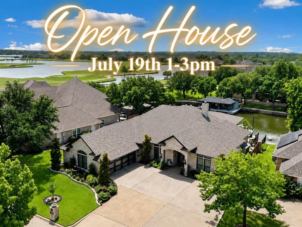 10K in CLOSING COSTS until July 31st! Luxury waterfront living at its finest in this stunning modern home. Built with Eco-block construction for superior energy efficiency this home was built to impress as you enter through double steel doors & are welcomed into an elegant entry highlighted by custom woodwork accents & an open-concept design that captures the breathtaking water views. The kitchen features textured glass-front cabinetry, quartz countertops, an island, bar-top seating, gas cooktop, walk-in pantry & a dedicated countertop appliance garage. The dining area offers built-in cabinetry for displaying fine china or storing your favorite spirits. The spacious living room is designed to impress with floor-to-ceiling windows that fill the home with natural light & waterfront views, a gas fireplace & built in speakers. Retreat to the primary suite where you’ll enjoy direct access to the back patio, water views, & a custom walk-in closet. The luxurious ensuite bath features a dedicated sitting area & a spa-inspired rainfall shower tower. Step outside to your waterfront oasis designed for year-round enjoyment. The covered back patio features an electric retractable shade screen that helps keep the space cool during the summer months & retains warmth during the winter. The backyard showcases an inground saltwater pool finished with a premium pebble sheen surface & tanning ledge. Backyard ground cover is low-maintenance, pet-friendly turf that creates an appealing look without the upkeep. The outdoor kitchen features a natural gas grill, bar-top seating & a pergola with roof. The composite-deck boat dock features include a boat slip with lift, dual jet ski lifts, built-in cabinetry, outdoor speakers, insect misting system, dining space, diving board & swing. As the sun sets, a lighted fountain in the lake creates beautiful ambiance & enhances the already spectacular waterfront setting to end your day. CLICK THE VIRTUAL TOUR FOR A VIDEO WALK THROUGH.