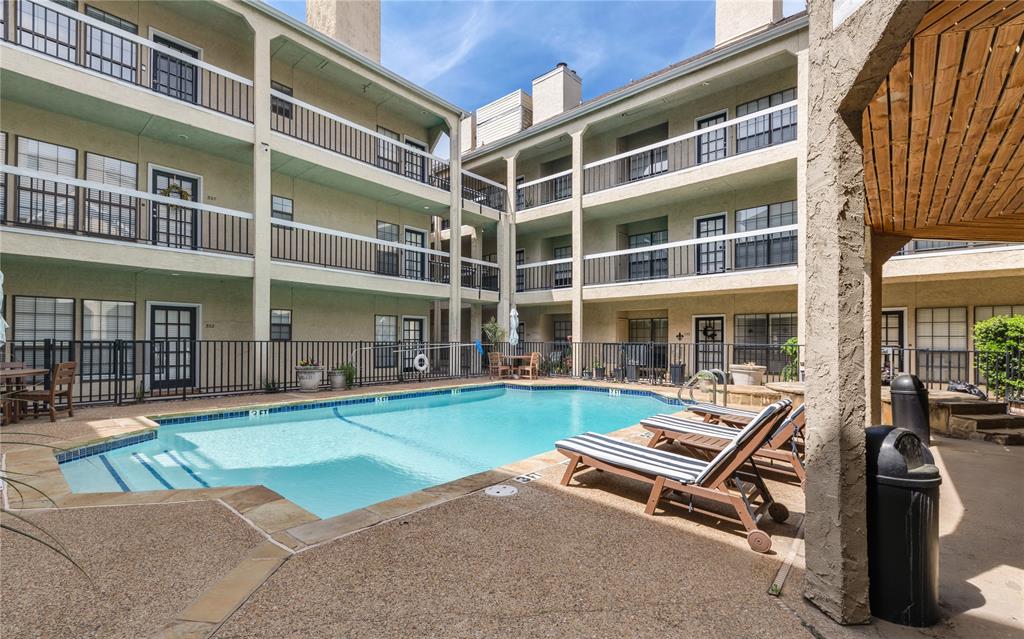Charming third-floor condo in a prime location on Lovers Lane near Love Field, offering convenient access to the Park Cities, SMU, and Inwood Village. This light-filled unit features an open living and dining area, spacious bedroom, and private balcony. Well-maintained community with secured gate parking, a pool, and a workout room. Offering easy access to shopping, dining, and major thoroughfares. Ideal for lock-and-leave living or an investment opportunity.