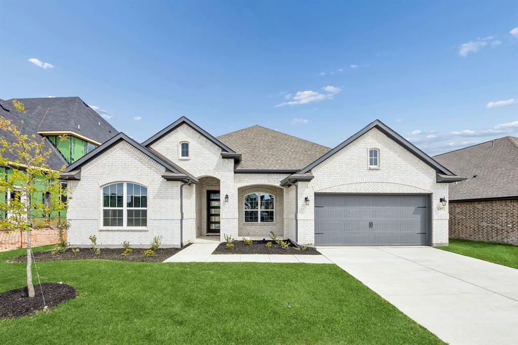 MLS# 21322493 - Built by Chesmar Homes - Aug 2026 completion! ~ Welcome to this elegant Laurel home! Included features: an inviting porch; a quiet study; a gourmet kitchen showcasing two islands, a walk-in pantry, and an adjacent dining area; a family room with a vaulted ceiling and a 60 fireplace; a versatile flex room; a lavish primary suite boasting an attached bathroom with dual vanities, a soaking tub, a walk-in shower, and a generous walk-in closet; a guest suite offering a private bath and a walk-in closet; two more bedrooms; a shared bathroom; a central utility room; a powder room; and a serene covered patio. This could be your dream home!