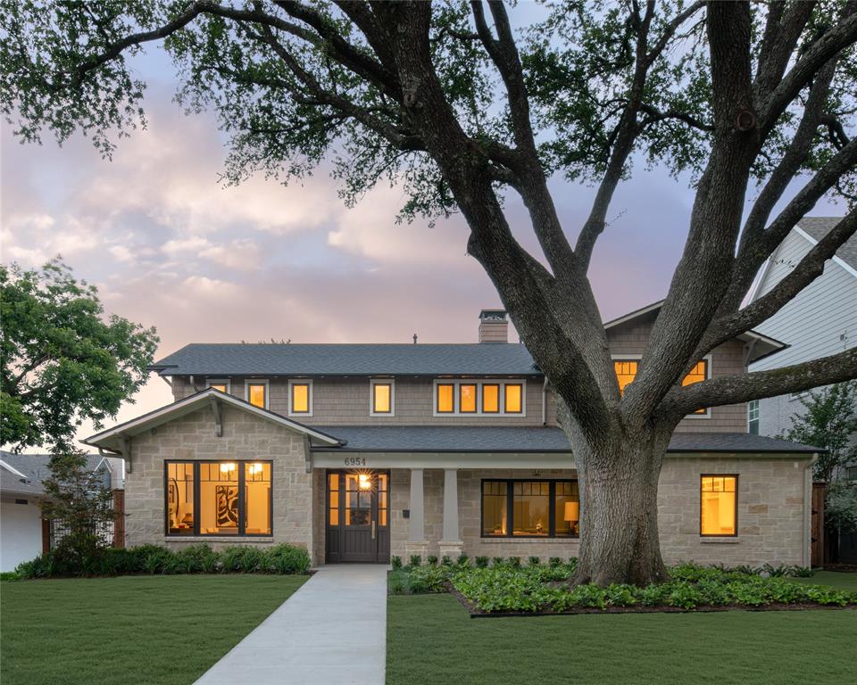 Now Complete! Rare opportunity to own an authentic, custom-built Craftsman-style home by Gerlach Custom Homes in Dallas's beloved Lakewood neighborhood. Located just moments from White Rock Lake, this 5-bedroom, 4.5-bath residence showcases exceptional craftsmanship, custom millwork, and designer finishes throughout.

The exterior features timeless architectural details, including exposed rafter tails, corbels, genuine cedar siding, stone accents, a custom mahogany front door, and copper lanterns. Inside, vaulted ceilings, wood-paneled walls, exposed beams, and a white oak-paneled ceiling create warmth and character. Additional highlights include a custom Craftsman staircase, a dramatic two-story chandelier, a lighted cove ceiling, a boutique-style primary closet, a luxurious laundry room, and countless thoughtful details throughout.

Built on a pier-and-beam foundation, the home was designed for long-term durability, serviceability, and structural integrity.

Tours are by appointment; buyers without an agent are welcome - please contact the listing agent.

Buyer or Buyer’s Agent to verify all information, including square footage, room sizes, schools, and other representations. The listing agent is related to the seller and has an interest in the property.