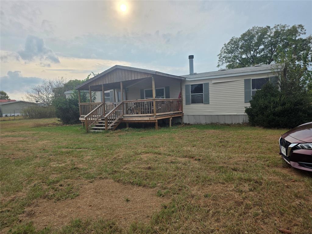 Affordable country living with room to grow. This 3-bedroom, 2-bath doublewide mobile home sits on a cleared 1-acre lot in a quiet small town less than one hour from Dallas, offering the perfect blend of privacy and convenience.

The home needs work, making it an ideal opportunity for investors, DIY buyers, or anyone looking to customize a property to their own taste. With a spacious layout, open acreage, and no dense tree cover to clear, the land is ready for improvements, additions, or future building plans.

Whether you’re seeking a starter home, a rental project, or a peaceful rural retreat close to the city, this property is priced to sell and full of potential.