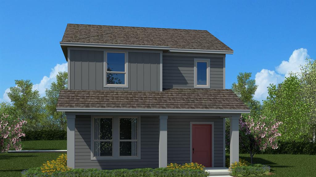 Stunning new D.R. Horton home in the Orchard Village community located in Fort Worth and Everman ISD! The two-story Almond floorplan Elevation C, with an estimated Fall completion, offers 3 bedrooms, 2.5 bathrooms, and a 2-car garage with a thoughtfully designed layout that maximizes space and functionality. The open-concept first floor features a spacious family room, dining area, and contemporary kitchen that flow together seamlessly, creating an inviting space for everyday living and entertaining. The kitchen is equipped with quartz countertops, 36” painted cabinets, stainless steel appliances, an electric range, stainless steel sink, center island, and a walk-in pantry for added storage. A convenient powder bath is located on the main level for guests. Upstairs, the private primary suite includes an en-suite bath with dual quartz vanities, a walk-in shower, and a generous walk-in closet. Two secondary bedrooms share a full bathroom with a quartz vanity top. Luxury vinyl plank flooring extends throughout the main living areas and wet zones for durability and easy maintenance. Built with energy-efficient construction and equipped with America’s Smart Home Technology. Exterior features include a landscape package, full sprinkler system with rain sensor, privacy fencing, and more. Conveniently located near Southern Oaks Golf Course, TCC South Campus, and major highways including I-20 and I-35, offering easy access to shopping, dining, and DFW International Airport.