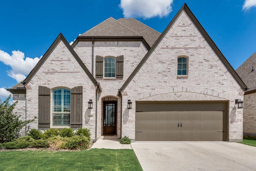 Built by Highland Homes in 2021, this prominent corner-lot home in Tavolo Park offers four bedrooms, three bathrooms, a separate study, media room, and two living areas. The interior features a kitchen straight out of culinary heaven, with upgraded cabinetry, fixtures, and a double oven. Not in the mood for cooking? Then make it a movie night in the cozy media room upstairs, or enjoy the outdoor covered patio with extended patio slab. Tavolo Park provides a convenient commute to downtown Fort Worth and access to excellent schools and the shops at Clearfork. While Benbrook Lake and the Trinity Trails are a stone's throw away, the community itself offers walking paths, a pond, and a resort-style pool with cabanas and grilling areas as well as an amenity center if you prefer to stay closer to home. Welcome home to Tavolo Park! - Seller highly motivated!