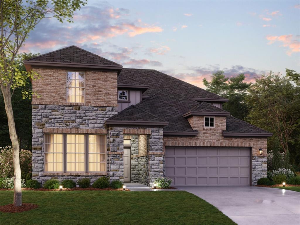 Built by M-I Homes. This stunning new construction home has everything you've been searching for in a home with 4 spacious bedrooms and 3 luxurious bathrooms. Enjoy upgrades such as wood flooring in the main living spaces, stainless steel appliances in the kitchen, and even a media room upstairs. Step inside and you'll immediately be greeted by 2-story ceilings and a captivating view of the family room at the back of the home. A bedroom, bathroom, and flex room are situated at the front of the home. The gourmet kitchen delivers plenty of counter space, and an abundance of storage. The owner's suite is a true retreat, boasting a bay window and a luxurious en-suite bathroom and a walk-in closet that's perfect for all your storage needs. Step outside and enjoy a well-maintained yard and a covered patio. The baluster-lined staircase guides you upstairs, where you'll find a game room, a media room, 2 large bedrooms, and a shared full bath with dual sinks. Schedule your visit today!