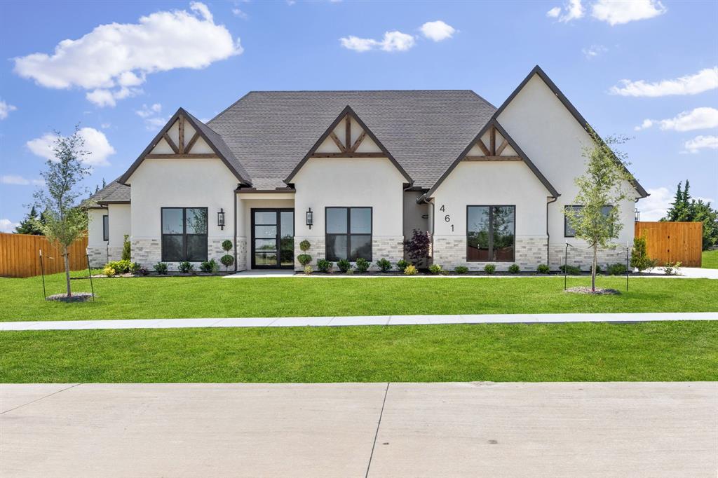 Tranquility is calling, and 461 Whispering Way will make you want to answer! 

This casually elegant 4 bedroom, 3.5 bathroom, new construction home sits on .75 acre just 30 minutes from Downtown Dallas and can be yours for under a million dollars! Calming blue tones and wood accents throughout make you want to kick up your feet and relax. 

But a house is more than its finishes; its function makes a house into a home. With its split layout, this home places 3 generously sized guest bedrooms on the opposite side of the living area away from the primary suite. Two of the bedrooms share the spacious hallway bath with double sinks and a private showering area. The 3rd bathroom has a beautiful en suite bath that easily lends itself to multi-generational living. More importantly, the build quality is as solid as the design with real hardwood floors, spray foam insulation, interior sprinklers, tankless water heaters, and an oversized 3 car garage to hold your cars and recreational vehicle, making it easy to stop on by the neighborhood pond with your fishing pole. The builder even installed an 8’ board on board fence, so you can focus on creating the backyard of your dreams. Whether you want a pool, a pickle ball court, guest house, your own garden, or a space for your boat, you have room for it all AND MORE!

So what are you waiting for? Come claim your little slice of heaven on earth in the ultra peaceful Hidden Creek III Estates before all of the homes are gone!