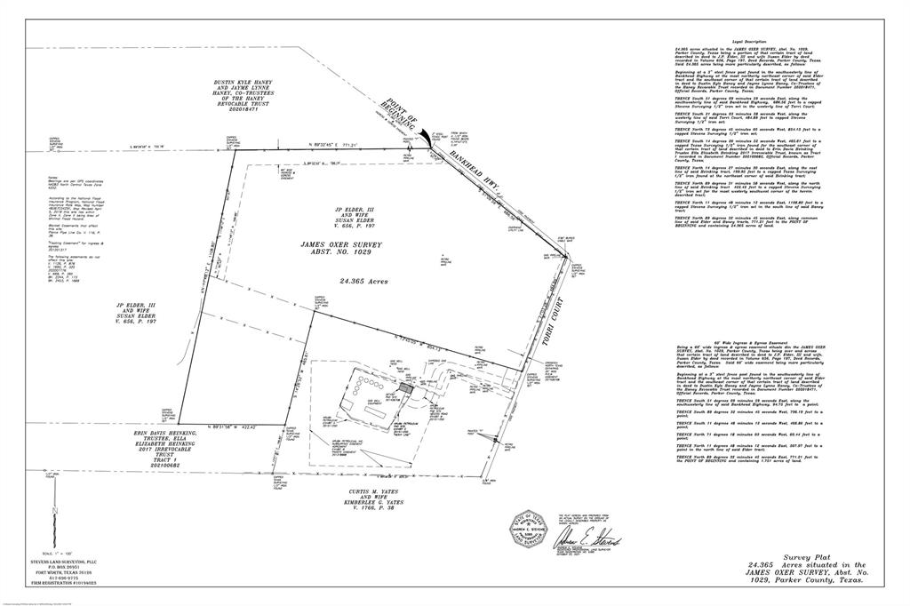 This expansive 24.365-acre parcel, nestled within one of the nations most rapidly growing counties. Easy accessibility to I-20. 
A flat terrain and ample frontage provides a perfect landscape for development. Owner will subdivide.

The property is located within the Extra-Territorial Jurisdiction (ETJ) of Willow Park, the possibilities are boundless. Whether tapping into municipal utilities or opting for county autonomy, the choice is yours to shape the infrastructure to suit your vision.

Surrounded by condominiums, dining establishments, corporate hubs, and retail emporiums, this locale is primed for exponential growth. The opportunities are endless for multi-family dwellings, industrial enterprises, retail establishments, and large-scale supply chains.  Stake your claim in Parker County today.