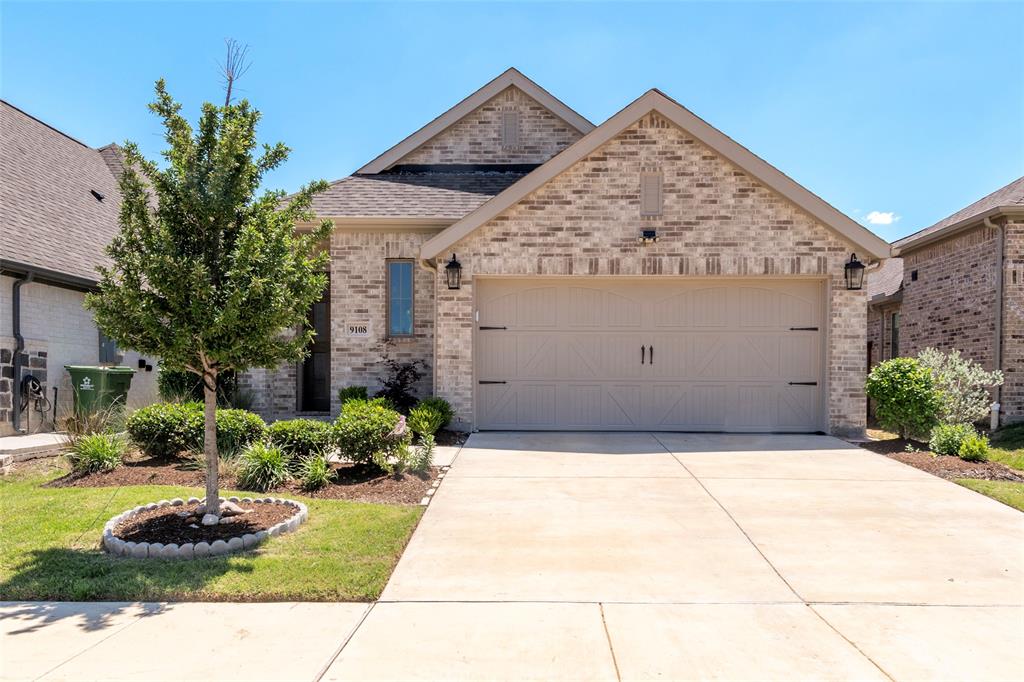 Beautiful Perry Home built in 2023 in Prairie Oaks, Oak Point, featuring 4 bedrooms and 3 bathrooms with a bright open-concept layout. The kitchen offers upgraded cabinets, a large island, gas cooking, stainless steel appliances, and a walk-in pantry, opening to spacious living and dining areas ideal for entertaining. Primary suite includes dual vanities, separate shower, and walk-in closet. Enjoy a covered patio and access to community amenities including a pool, parks, and trails, conveniently located near Lake Lewisville, shopping, and major highways.