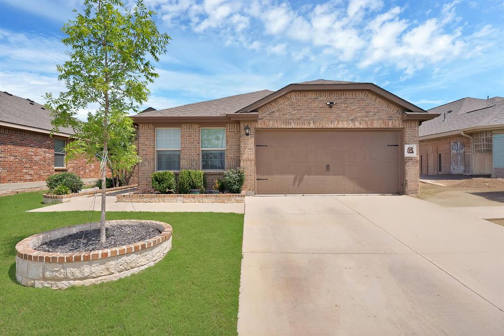 Welcome to this beautifully maintained 5-bedroom, 2-bathroom DR Horton home located in the highly sought-after Watersbend community of North Fort Worth. Backing to a peaceful greenbelt with no rear neighbors, this home offers the perfect blend of privacy, comfort, and convenience.

The spacious open-concept floorplan is designed for modern living and entertaining, featuring a large living area that flows seamlessly into the kitchen and dining space. The well-appointed kitchen boasts granite countertops, abundant cabinet space, a large center island, stainless steel appliances, and an oversized walk-in pantry.

The private primary suite is thoughtfully separated from the four secondary bedrooms, creating a functional split-bedroom layout ideal for families, guests, or a home office setup. Additional features include Smart Home technology, a full sprinkler system, energy-efficient construction, and ample storage throughout.

Residents of Watersbend enjoy exceptional community amenities, including a resort-style pool, playgrounds, walking trails, parks, and green spaces. Located within Eagle Mountain-Saginaw ISD, this home offers convenient access to major highways, making commuting a breeze.

Just minutes from Alliance Town Center, residents can enjoy premier shopping, dining, and entertainment options, including H-E-B, Costco, Target, Texas Roadhouse, and numerous restaurants and retail stores. Nearby attractions include the historic Fort Worth Stockyards, Downtown Fort Worth, Sundance Square, Texas Motor Speedway, and the scenic Eagle Mountain Lake.

Don't miss this opportunity to own a spacious home in one of North Fort Worth's fastest-growing communities!