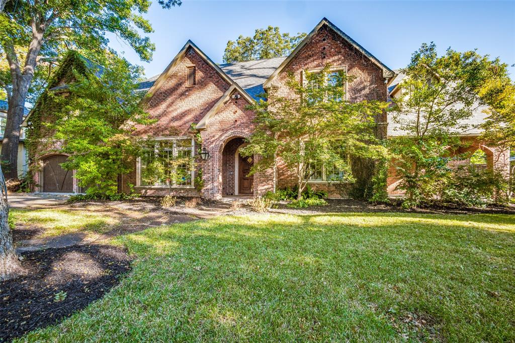 Custom built by John Young, this transitional 5-bedroom, 4.5 bath, open concept floor plan is on an oversized .35 acre lot with beautiful mature trees. A tin ceiling dining room connects to a kitchen that opens up to a large den with vaulted ceilings and a fireplace that overlook the pool, hot tub, turfed backyard and outdoor kitchen, dining, living area through floor to ceiling windows. A spacious master retreat and a large secondary guest bedroom are also downstairs, while 3 additional bedrooms and large game room with balcony span the second floor. Added bonuses are a hidden climate controlled wine cellar and tasting room accessed through bookshelves in the office, a framed and sheet rocked bonus room upstairs, large walk-in attic storage, and an air-conditioned outdoor shed. Within walking distance to White Rock Lake, Lakewood CC and the YMCA, this home has it all!