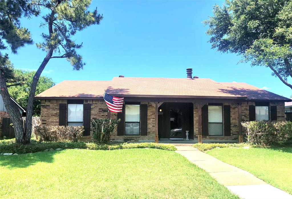 Clean, Cute, and Charming this 3 Bedroom, 2 Bath Home is close to Shopping & Elementary School* NEW UPDATES Installed August 2023 * Beautifully Updated Luxury Vinyl Wood Flooring throughout the Living, Kitchen, Hallway * Updated Kitchen Granite Countertops and Backsplash, Painted Cabinets * Large Living Rm with Wood Burning Fireplace* Kitchen with Breakfast Bar * Spacious Backyard Fenced in Ready for Fall BBQ Cookouts  *Rear Entry Garage * Home comes with Fridge, Washer and Dryer.
