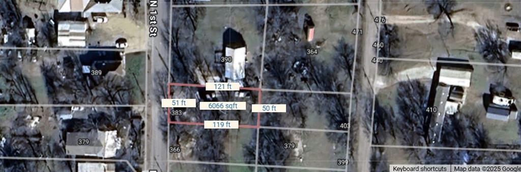 This lot on 1st Street features a peaceful residential setting. Perfect for building a home. Located close to schools and parks, with utilities already available and convenient street access, making it ready for development.