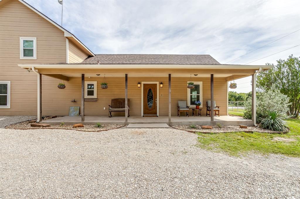 NEW PRICE — Parker County country living for $375,000! This charming, move-in ready Millsap farmhouse offers 3 bedrooms, 2.5 baths, 1,820 sq ft, and the freedom of no HOA and no city limits. The home has been thoughtfully updated with a new 2025 roof, replaced windows, serviced HVAC, recently pumped septic, updated kitchen backsplash, new fencing and gate, plus a storage shed and chicken coop. The fully fenced lot provides space for animals, gardening, hobbies, trailers, or relaxing outdoors while still keeping maintenance manageable. If you have been looking for country charm, practical updates, and an attainable price point in Parker County, this one is worth a look. Schedule your showing today!