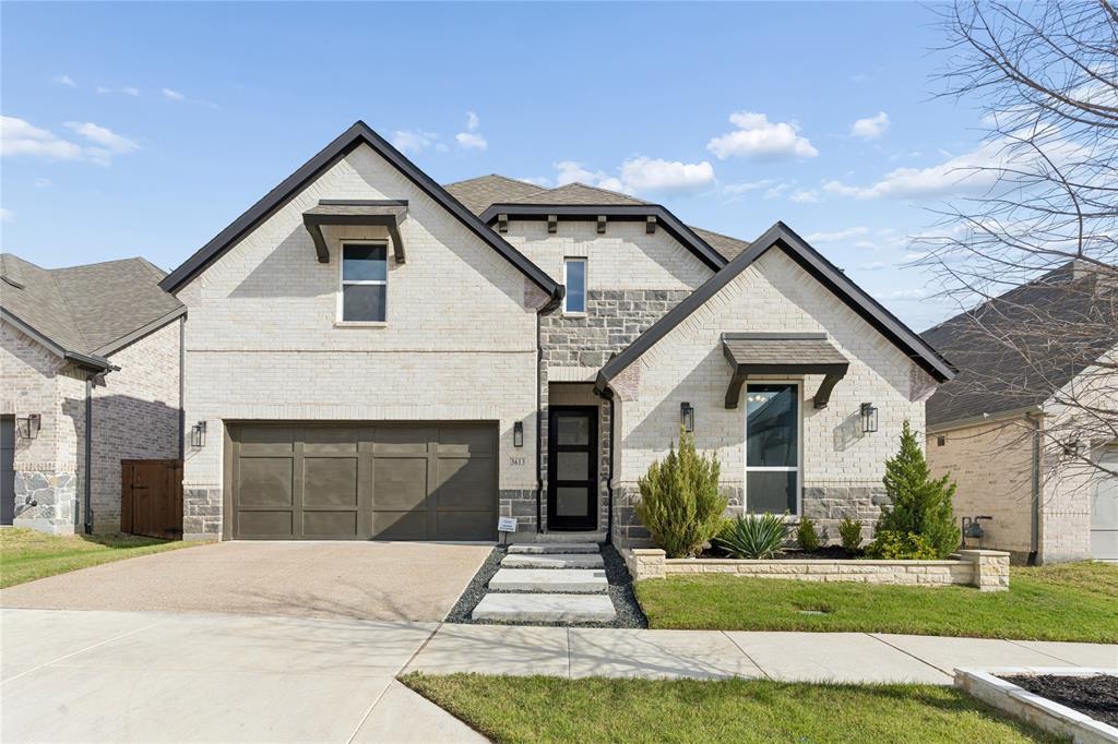 Nestled in the coveted Castle Hills community, this 4,098 sq ft home features 5 bedrooms and 4.1 baths with a bright, open-concept design highlighted by dramatic two-story ceilings in the foyer and living room. The main living area is anchored by a floor-to-ceiling tiled fireplace and enhanced with sliding glass doors for seamless indoor-outdoor living.

The chef’s kitchen includes a waterfall island, 6-burner cooktop, and abundant prep and gathering space, ideal for entertaining. A dedicated study offers a flexible home office, while the upstairs game room and media room provide additional entertainment and retreat spaces.

A curved staircase adds architectural elegance, and the covered patio with string lighting creates a private backyard setting perfect for relaxing or hosting guests.