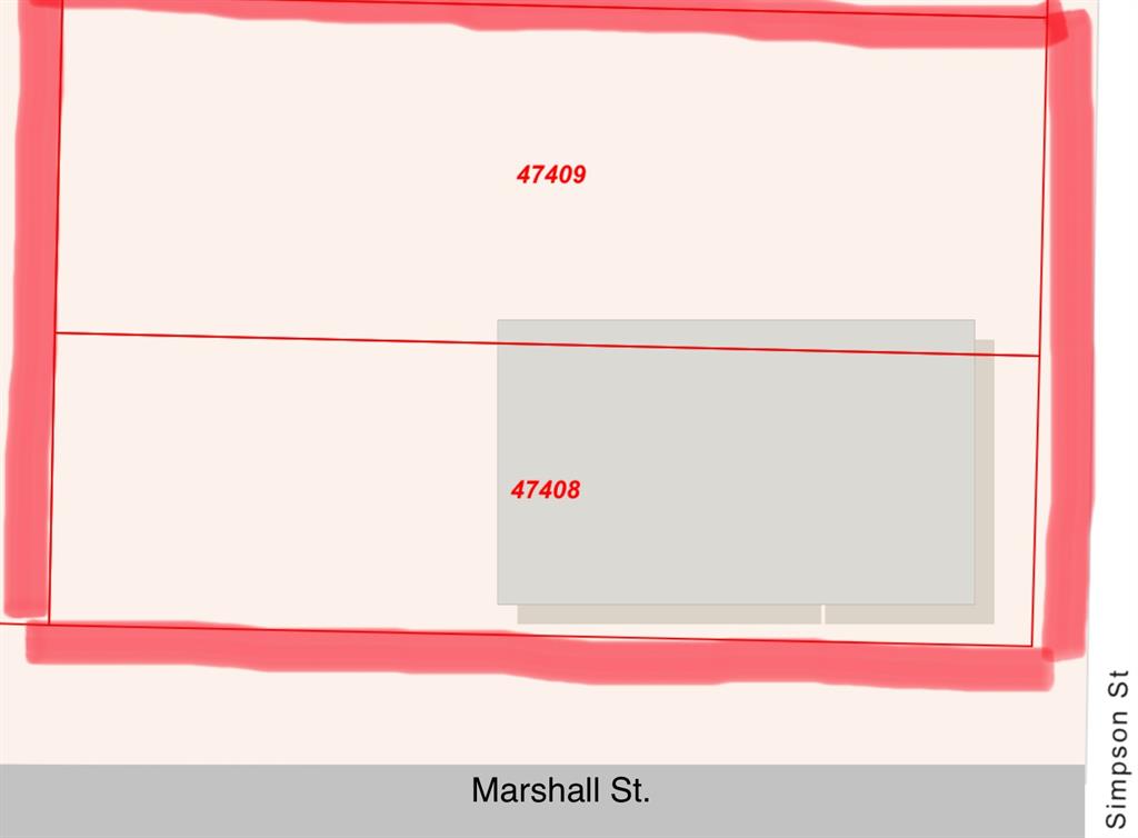 Two adjoining lots each with their own 911 address. 
All utilities in place ready for use.
Great opportunity to join the new construction trend in this neighborhood!
Zoned multi family.