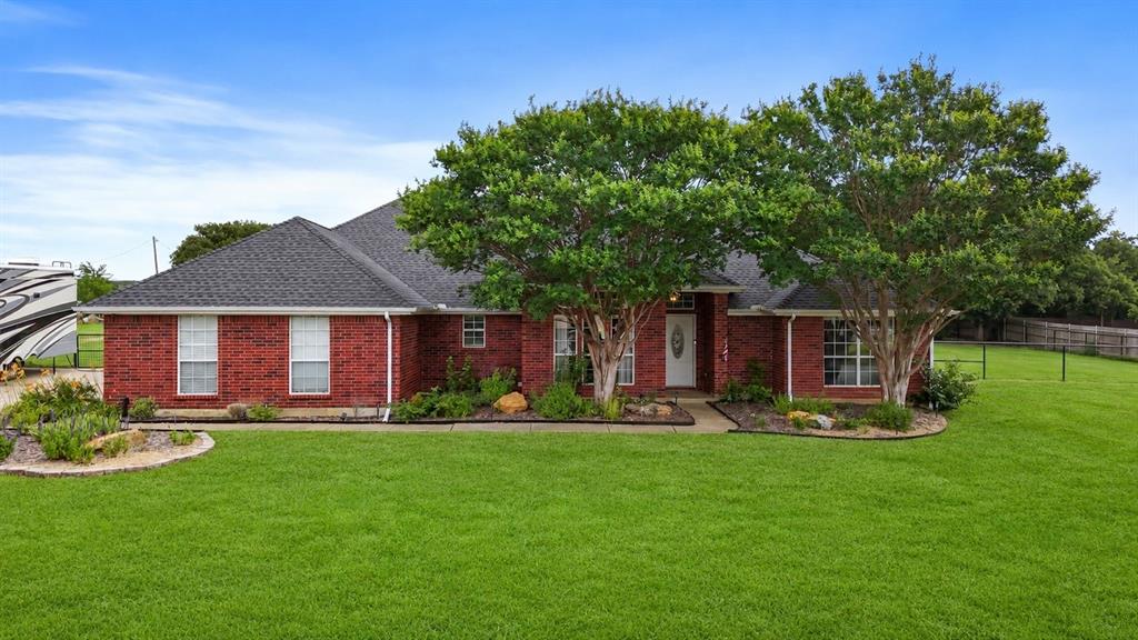 Timber Creek is known for its larger homesites, custom homes, and a peaceful, semi-rural feel while still being just minutes from shopping, dining, and conveniences in Burleson. Properties in North Timber Creek commonly feature one-acre lots and are served by highly sought-after Burleson ISD.
Welcome to Timber Creek, where custom homes, spacious one-acre homesites, and the perfect blend of privacy and convenience create one of Burleson’s most desirable lifestyle communities.
This beautifully maintained home sits on a full acre in highly sought-after Burleson ISD and offers outdoor living at its best. The backyard was designed for entertaining and making memories, featuring a custom vaulted patio cover that creates a stunning outdoor retreat, a cozy fire pit area, and plenty of space for kids, pets, and gatherings with family and friends. Need room for your toys? You’ll love the dedicated RV parking and the flexibility that comes with owning a full acre.
Inside, you’ll find an inviting, open-concept layout with soaring ceilings, beautiful finishes, and spacious living areas that seamlessly connect to the outdoor spaces. Whether you’re enjoying a quiet evening under the patio, hosting game-day get-togethers around the fire pit, or simply appreciating the extra elbow room that acreage living provides, this property offers a lifestyle that’s hard to find.
If you’ve been searching for space, character, and room to truly enjoy Texas living, this Timber Creek property is one you won’t want to miss.