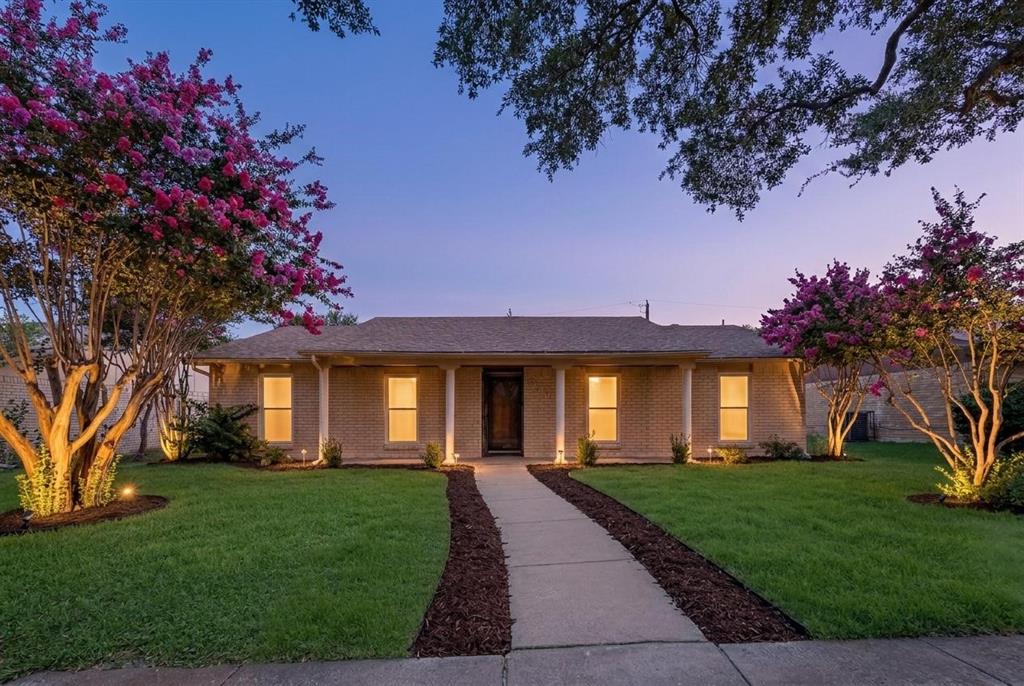 Beautifully updated home backing directly to the park with 3 bedrooms, 2 full baths, 2 living areas, and an open floor plan. Washer, dryer, and refrigerator are included.

Recent updates include a renovated kitchen, bathrooms, and fireplace, along with new carpet and tile flooring installed throughout the home.

The kitchen features granite countertops, a tile backsplash, modern lighting, and large windows with views of the park and backyard. The main living area offers vaulted ceilings with Spanish-style beams and sliding doors leading to a large covered patio overlooking the backyard.

This all-electric home includes a new energy-efficient HVAC system, a newer roof, a new water heater located in the garage, and energy-efficient windows throughout. The bedrooms are spacious, and the primary suite includes a walk-in closet and a private bath.

The oversized 2-car garage accommodates large trucks. The backyard opens directly to the park with trails, tennis courts, a dog park, a playground, and more. Located in a quiet, tree-lined neighborhood. Move-in ready.