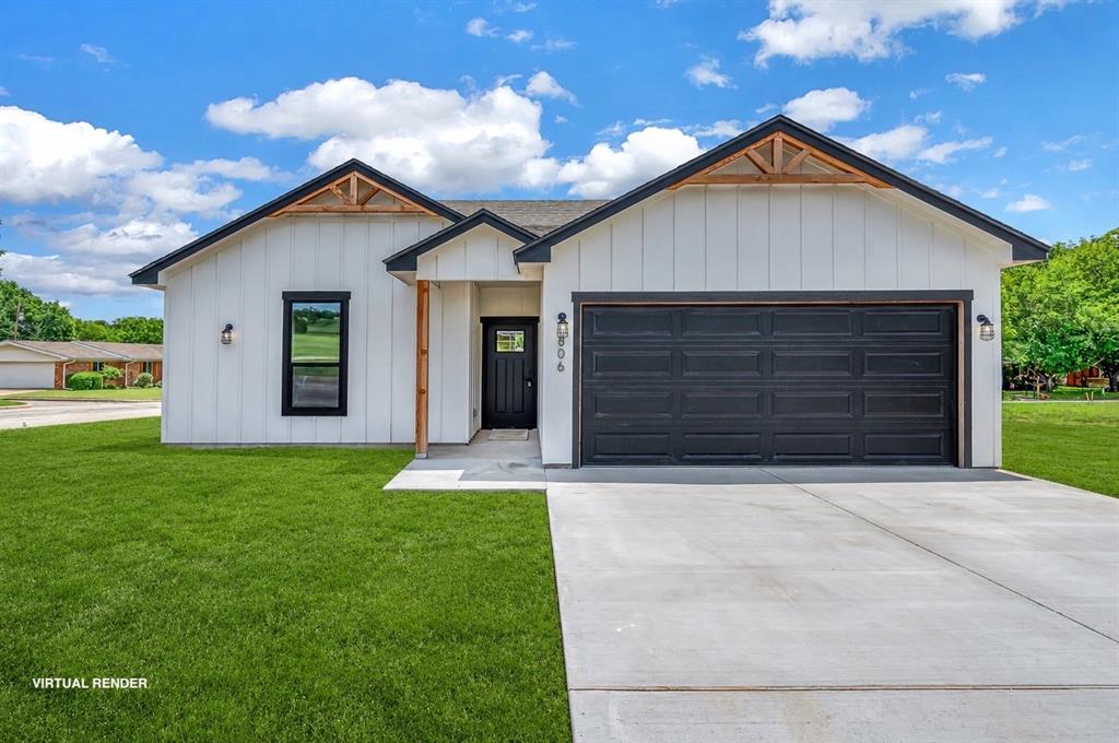 Be the first to call this brand-new Clifton home your own. Situated on a desirable corner lot, this newly completed 3-bedroom, 2-bathroom residence features 1,500 square feet of modern living space. The open-concept layout is complemented by attractive finishes, a stylish kitchen with included appliances, and a spacious two-car garage. Construction was completed in June 2026, making this move-in-ready home a rare opportunity to enjoy the benefits of new construction without the wait. Contact us today to schedule your private tour.