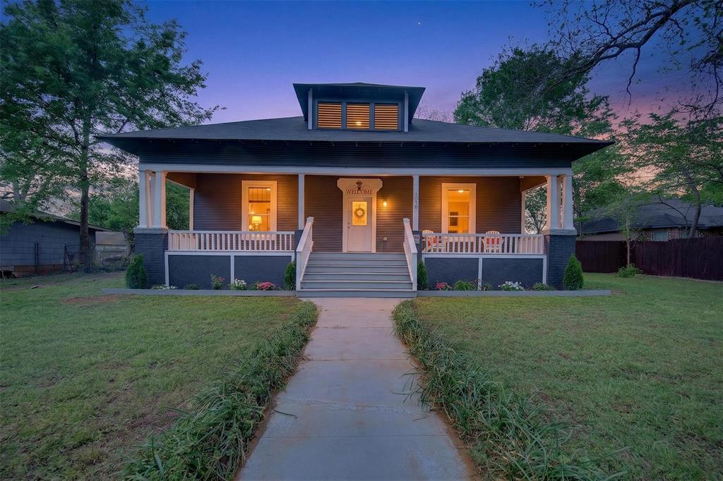 If you love character and history, this 1920s gem is for you! With its original shiplap and hardwood floors, this house combines old-school charm with awesome updates. New carpet, flooring, electrical, plumbing, AC, cabinets and roof mean you get the best of both worlds, and the free standing tub is just the cherry on top.  New 13 inches of blown-in insulation in attic will help make it energy efficient along with the new windows throughout!  You don’t have to sacrifice comfort for history here.

The people who brought this house back to life really cared about keeping its story alive.  This home sits in one of the city’s four historic districts. If you want a slice of history with a sense of community, you’ll love living here!

The yard is fully fenced, so it’s a safe spot for kids and pets to play. There’s plenty of space for cookouts, games, or just relaxing.  TONS of storage both in the home and in 2 storage buildings with a carport attached.  Use it as a shop, she-shed or man cave!

Don’t miss your chance to own this one-of-a-kind house! Set up a showing today, and picture yourself living in this beautiful, historic place!