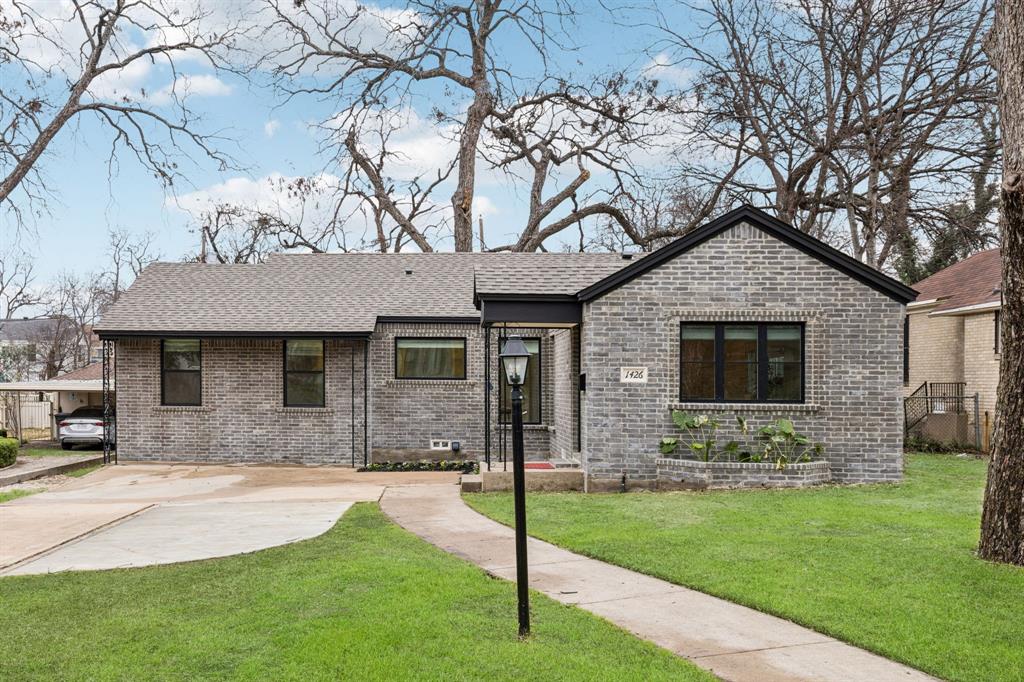 Fully renovated and move-in ready, this exceptional Cedar Crest property features a beautifully updated 3-bedroom, 2-bath main home plus a detached ADU with its own kitchen and bath, offering approximately 1,685 total square feet of versatile living space. Step inside to discover an open-concept layout with updated flooring, modern finishes, designer lighting, and a seamless flow between the living, dining, and kitchen areas. The stylish kitchen offers ample cabinet and prep space, while the primary suite provides a comfortable retreat with an updated bath. The detached casita creates endless possibilities as a guest suite, multigenerational living space, private office, long-term rental, or short-term rental opportunity. Additional highlights include no HOA, a spacious yard, and a prime location just minutes from Downtown Dallas, Bishop Arts, shopping, dining, and major highways. Rarely do fully renovated properties with a detached ADU, income-producing potential, and flexible living options become available in the historic Cedar Crest neighborhood. Seller is motivated and welcomes all offers.