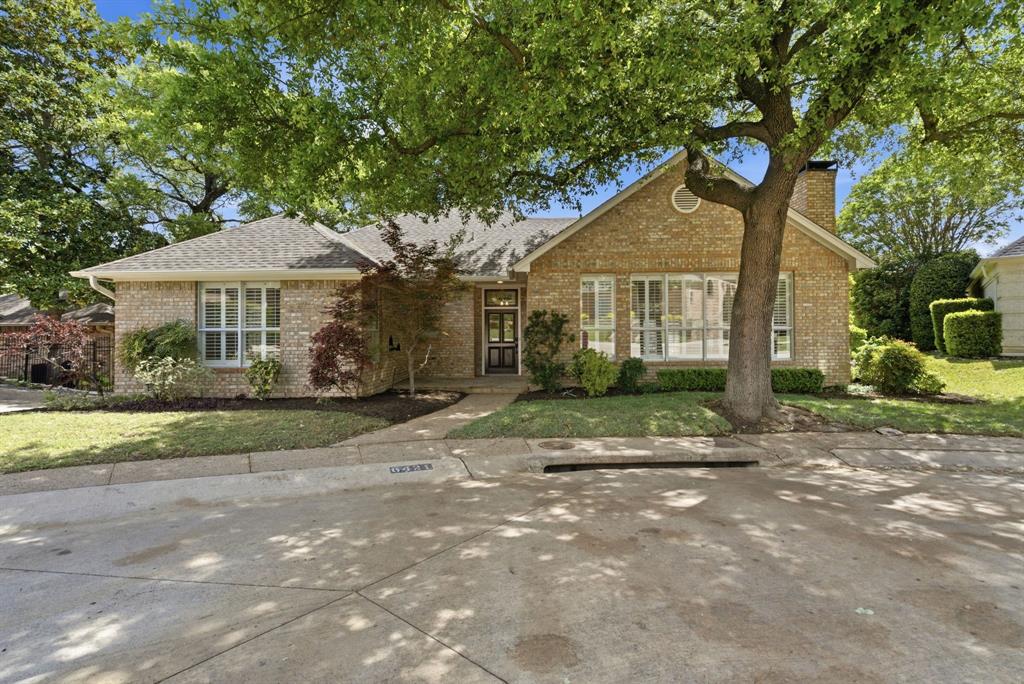 NEW ROOF INSTALLED! Beautiful brick home offering 3 bedrooms, 2.5 bathrooms, and 2,761 square feet, ideally positioned on a quiet cul-de-sac within a gated community in a prime Fort Worth location—just minutes from Dickies Arena.

This home blends classic character with thoughtful updates where it counts. The main living areas feature rich hardwood floors, fresh interior paint, and elegant plantation shutters throughout the first floor, creating a warm and inviting feel.

The kitchen has been tastefully updated and is a true highlight, featuring a 48-inch Wolf gas cooktop, double oven, and KitchenAid appliances, including a dishwasher—perfect for both everyday living and entertaining.

The primary suite offers a standout, fully remodeled bathroom designed as a private retreat, complete with a stunning floor-to-ceiling tiled walk-in shower, upgraded finishes, backlit mirrors, and custom closets.

Upstairs, the secondary bathroom has also been updated, while the spacious living room centers around a cozy fireplace for gathering and relaxing.

Step outside to a beautifully maintained, fenced backyard with a pergola—ideal for entertaining or enjoying quiet evenings.

With a two-car garage, generous space, gated security, and an unbeatable location close to Fort Worth’s premier amenities, this home offers the perfect balance of comfort, style, and convenience.