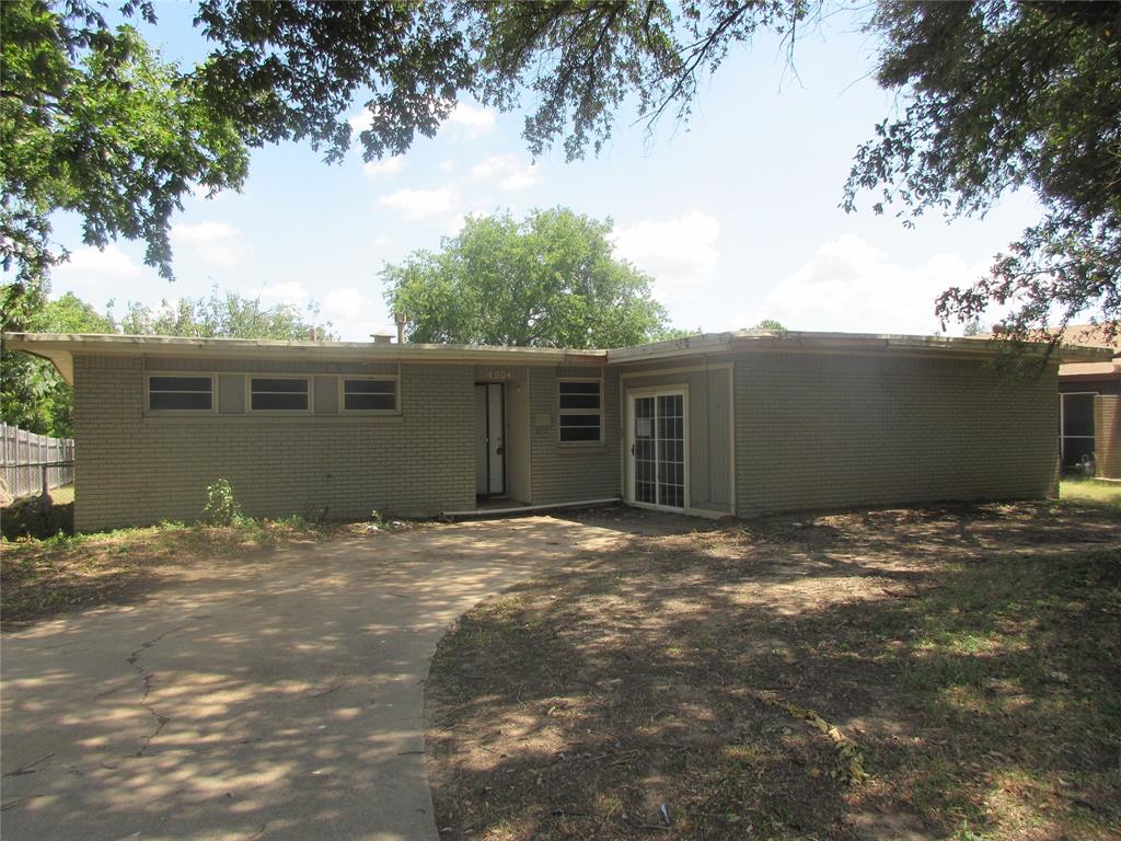 This charming 3-bedroom, 1-bath home offers 1,379 square feet of comfortable living space in an established Fort Worth neighborhood. Inside, you'll find two living areas that provide flexibility for relaxing, entertaining, or creating a home office or playroom. A cozy breakfast nook offers the perfect spot to enjoy your morning coffee or casual meals.  Step outside to a spacious backyard with plenty of room for outdoor activities, gardening, or future improvements. While the home does not include a garage, the generous lot offers ample parking and outdoor space.  Whether you're a first-time homebuyer, or looking to downsize, this home offers a functional layout, a large yard, and a convenient Fort Worth location close to schools, shopping, dining, and major highways.