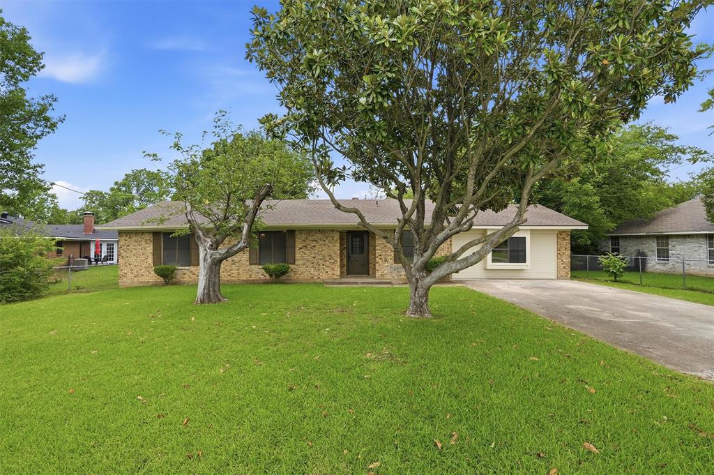 This home has Open floor plan. Update's include:   New roof 2026.  New Samsung Electric range, microwave & dishwasher.  HVAC unit installed March 2026.  New compistion roof 1016.  As you enter you have a 15x23 open living space.  Gargage has been enclosed to give you 18X22 sq ft room to serve your family needs.  Walk in closet 6x9. Total of 4 bedrooms and 2 full baths.  Fresh paint.  Upgraded appliances and fixtures.   Pottsboro ISD is an excellant district.  Estimated 1,450 students across pre-Kindergarden through 12th grade.   Pottsboro is a major hub for boating, sailing and fishing on over 89,000 acre Lake Texoma.  Pottsboro is dubbed the  Striper Fishing Capital Of The World.