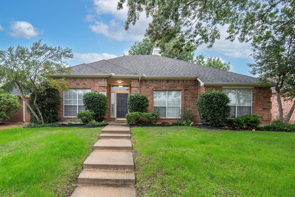 Discover this beautifully maintained home available for lease in the heart of Frisco. Boasting 3 bedrooms and 2 full baths, this home offers a host of features that ensure comfortable and convenient living. The kitchen is equipped with stainless steel appliances, numerous cabinets, and ample counter space, making it perfect for hosting gatherings with friends and family. The spacious living room features a gas starter fireplace, creating a cozy atmosphere for winter evenings. The open concept layout is thoughtfully designed for effortless entertaining. Furthermore, the location is outstanding, nestled on a serene street. A custom arbor in the backyard is perfect for retreat. You'll appreciate the proximity to shopping, dining, and various amenities. Washer and dryer can be provided upon request, and a refrigerator is already included for your convenience.