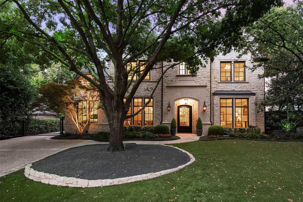 This traditional Martin Custom home in the heart of Preston Hollow with specimen trees and direct access to the Northaven Trail has been meticulously maintained and is just minutes from top-rated schools, shopping and dining. Perfect for entertaining or everyday living, this open floorplan is light and bright with tall ceilings and views out to the sparkling saltwater pool and turfed yard. The gourmet kitchen has a 6-burner Viking range plus a built-in Sub-Zero refrigerator. The downstairs primary suite features a large sitting area and ensuite bath with dual walk-in closets plus a 5th bedroom downstairs that is a perfect home office. Upstairs are 3 more ensuite bedrooms with spacious game room, media room and exercise area. The gated driveway leads to a motor court with 3-car garage parking. The Northaven Trail connects directly to White Rock Lake. Roof was replaced in July 2020. See the amenities sheet for a long list of updates. This listing will be Active in the MLS on May 29th.