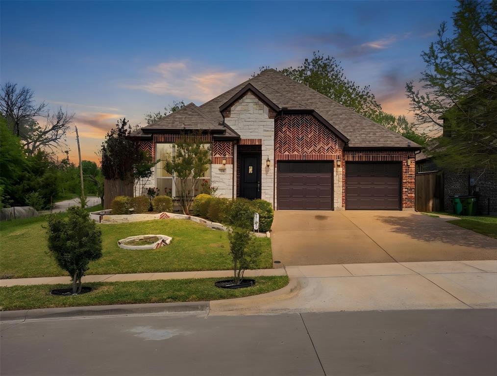 Highly Motivated! All offers being reviewed.  
STUNNINGLY UPGRADED HOME ON A SERENE, BEAUTIFULLY LANDSCAPED LOT

This meticulously maintained home is loaded with upgrades and thoughtful details throughout, including beautiful wood floors that flow seamlessly through the entire home. A wide, welcoming entry hallway leads you into a spacious family room featuring elegant, coffered ceilings, upgraded lighting with ceiling fan, and a striking corner travertine fireplace—all perfectly framed by breathtaking views of the private backyard and patio.

Step outside and enjoy the peaceful outdoor setting, complete with large mature trees, and a charming swing—perfect for relaxing and taking in the serene surroundings.

The secluded primary suite offers a peaceful retreat with coffered ceiling, bay windows overlooking the lush outdoor space. The en-suite bath is designed for relaxation, complete with a garden tub, separate shower with upgraded spray heads, dual sinks, and a generous walk-in closet.

The heart of the home is the expansive kitchen and breakfast area, showcasing a large island with bar seating, a sink positioned under a window with scenic views, and a rare double pantry for ample storage.

Secondary bedrooms are thoughtfully positioned at the front of the home, offering privacy and comfort, each with spacious walk-in closets and access to a full bath.

Additional highlights include a separate utility room, oversized garage, and a long list of upgrades that truly set this home apart.

Nestled in a small, quiet community with no city taxes, yet conveniently located near shopping, dining, and everyday amenities—this is a rare opportunity you won’t want to miss.