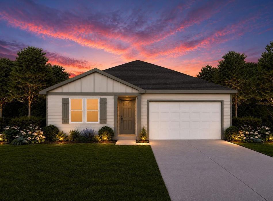 MLS# 21318947 - Built by NHC - October 2026 completion ~ Model 1671 B1 Grant The Grant Plan from our Liberty Series offers a spacious single - story layout with approximately 1,671 square feet, 4 bedrooms, and 2 bathrooms. Designed for comfortable everyday living, this home features an open - concept main living area, a private primary suite, and three additional bedrooms with flexible space for family, guests, or a home office. At the heart of the home, the kitchen flows seamlessly into the dining area and living room, creating an inviting layout for gathering, entertaining, and daily routines. The kitchen includes a central island, pantry space, and convenient access to the nearby laundry room. The primary suite is tucked away from the secondary bedrooms, offering added privacy, with a spacious bedroom, a walk - in closet, and a private bathroom. Two secondary bedrooms are located near the second full bathroom, while the fourth bedroom is positioned separately, providing additional flexibility for a guest room, workspace, or hobby room. With a thoughtful single - level design, open living spaces, and four bedrooms, the Grant delivers the comfort, function, and flexibility today’s buyers are looking for.