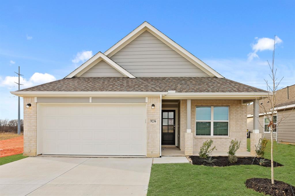 Welcome to Rocky Creek Crossing, Legend's newest community in Fort Worth, TX! The Ravenna floor plan is a charming 1-story home with 4 bedrooms, 3 baths, and 2-car garage. This home has it all, including vinyl plank flooring and tray ceilings for some dramatic flair! The gourmet kitchen is sure to please with 42-inch cabinetry, granite countertops, and stainless-steel appliances. Retreat to the Owner's Suite featuring granite countertops, a separate tub and shower and a walk-in closet. Enjoy the great outdoors with a covered patio! Don’t miss your opportunity to call Rocky Creek Crossing home, schedule a visit today! *Please use Google Maps for the best driving directions. *