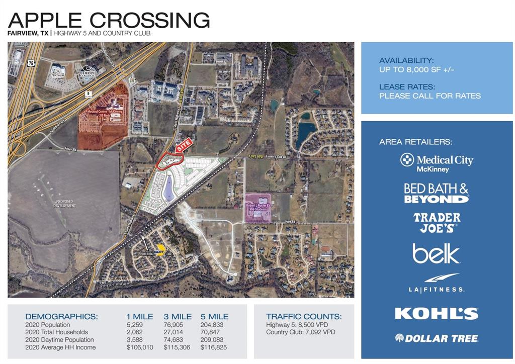 Apples Crossing - Commercial Sale