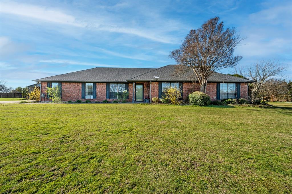 Space, Flexibility, 1.5 ACRES, NO HOA, McKinney ISD, ready for new OWNERS!! ROOM for EVERYBODY with 3 BEDROOMS, 3 baths, FORMAL DINING room, HUGE Family ROOM, big GAMEROOM. The standout feature is a spacious BONUS ROOM with full kitchen and bath, SEPARATE OUTDOOR ENTRANCE, ideal for mother-in-law or guest suite, home business, or rec room! All the upgrades - WOOD FLOORS, CERAMIC TILE, smooth COOKTOP, SS appliances, PENDANT lights, custom BACKSPLASH, BREAKFAST BAR, decorative lighting, BRICK fireplace! DETACHED 2 car GARAGE with SHOP on the BACK side, SHED, COVERED DECK area and COVERED back PATIO! MATURE trees, PRETTY LANDSCAPING, vegetable GARDEN! PRIVATE lot with AMAZING VIEWS all within outstanding MCKINNEY ISD! Close to shopping, schools and parks!