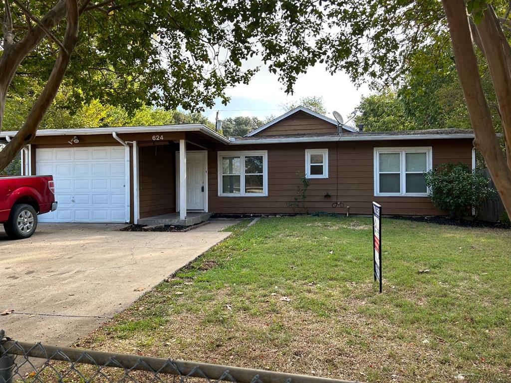 This cute 3 bedroom 2 bath house includes gas stove, ceiling fans, CENTRAL AIR, gas heat, washer-dryer connections, ONE car garage, fenced back yard, new paint inside and out, large MASTER BEDROOM suite 15x16.  $50 App Fee per person 18 years+older (non refundable). At approval of lease app $1600.00 to hold property. $125.00 Admin Fee also due once Lease is signed. App fee made payable to DSDJ Investments, Money Orders-Cashiers Chk. or Zelle, Cash App or Venmo.