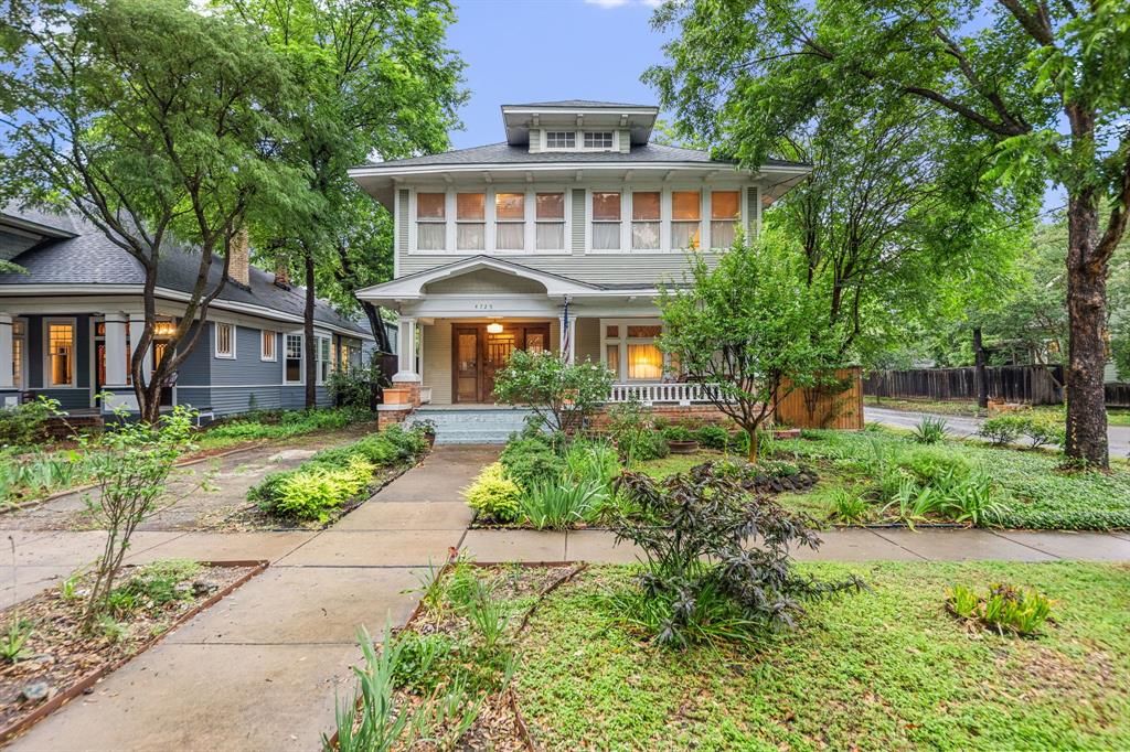 Tucked within the historic Swiss Avenue Historic District, this 1917 treasure blends timeless character with enduring craftsmanship. From the moment you arrive, the home welcomes you with the warmth and elegance of another era, where every detail tells a story. Inside, four spacious bedrooms and three baths are wrapped in rich original hardwood floors, intricate natural woodwork, and charming pocket doors that create both openness and privacy. The kitchen is truly one of a kind, showcasing a stunning ceramic mosaic tile floor that has beautifully stood the test of time. Throughout the home, historic touches remain lovingly preserved, including original porcelain clawfoot tubs—featuring even a rare child-sized tub that adds a touch of nostalgia and charm. Built on a solid Bois d’Arc post foundation, the home reflects the strength and craftsmanship of a bygone generation. A full-size sunroom, not included in the square footage, offers endless possibilities for a studio, reading retreat, office, or creative space. Located within the Peak's Suburban Addition Historic District, the property also benefits from the City of Dallas Historic Preservation Tax Exemption, which freezes property taxes for 10 years during pre-rehabilitation. More than a home, this is a rare opportunity to own a piece of Dallas history and bring new life to a truly romantic and unforgettable property.